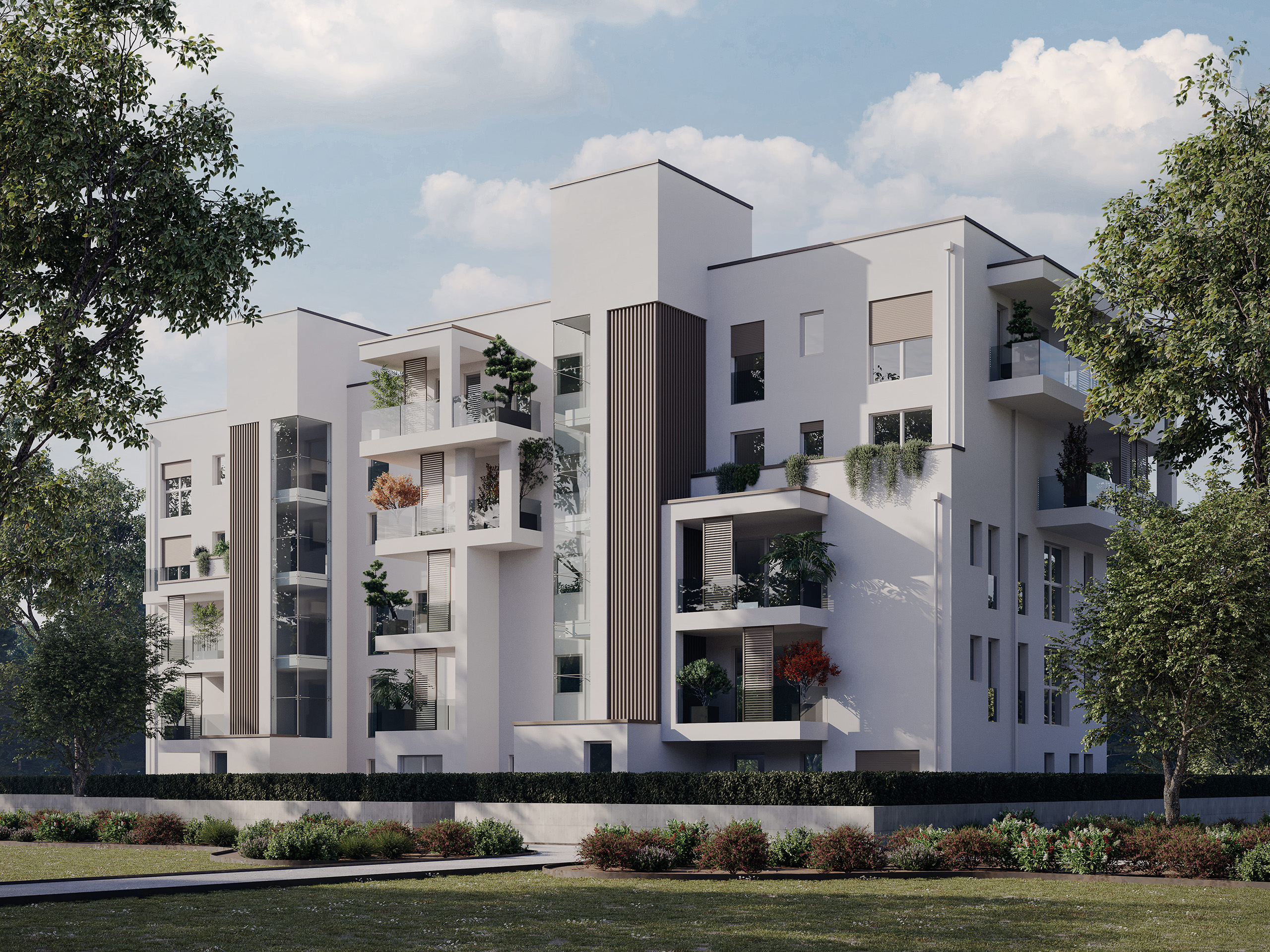 Render Residenza Acero – Geoenergy Village, Canegrate